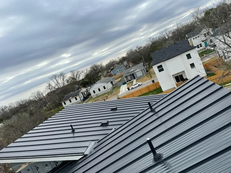 Standing seam metal roof panels with vents for Skylight Repair in East Fishkill